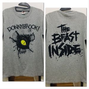 🦋3/$12 Donnybrook The Beast Inside Metal Band Tee